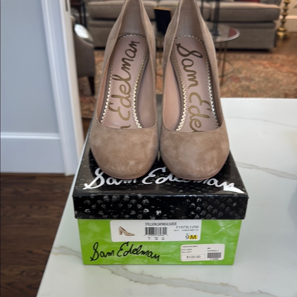Sam Edelman Women's Tan Pumps